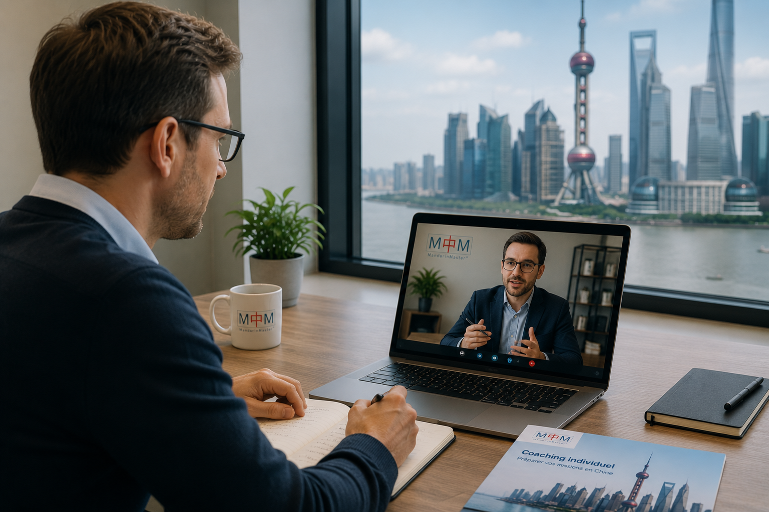 Un coach de MandarinMaster accompagne à distance un cadre expatrié en Chine