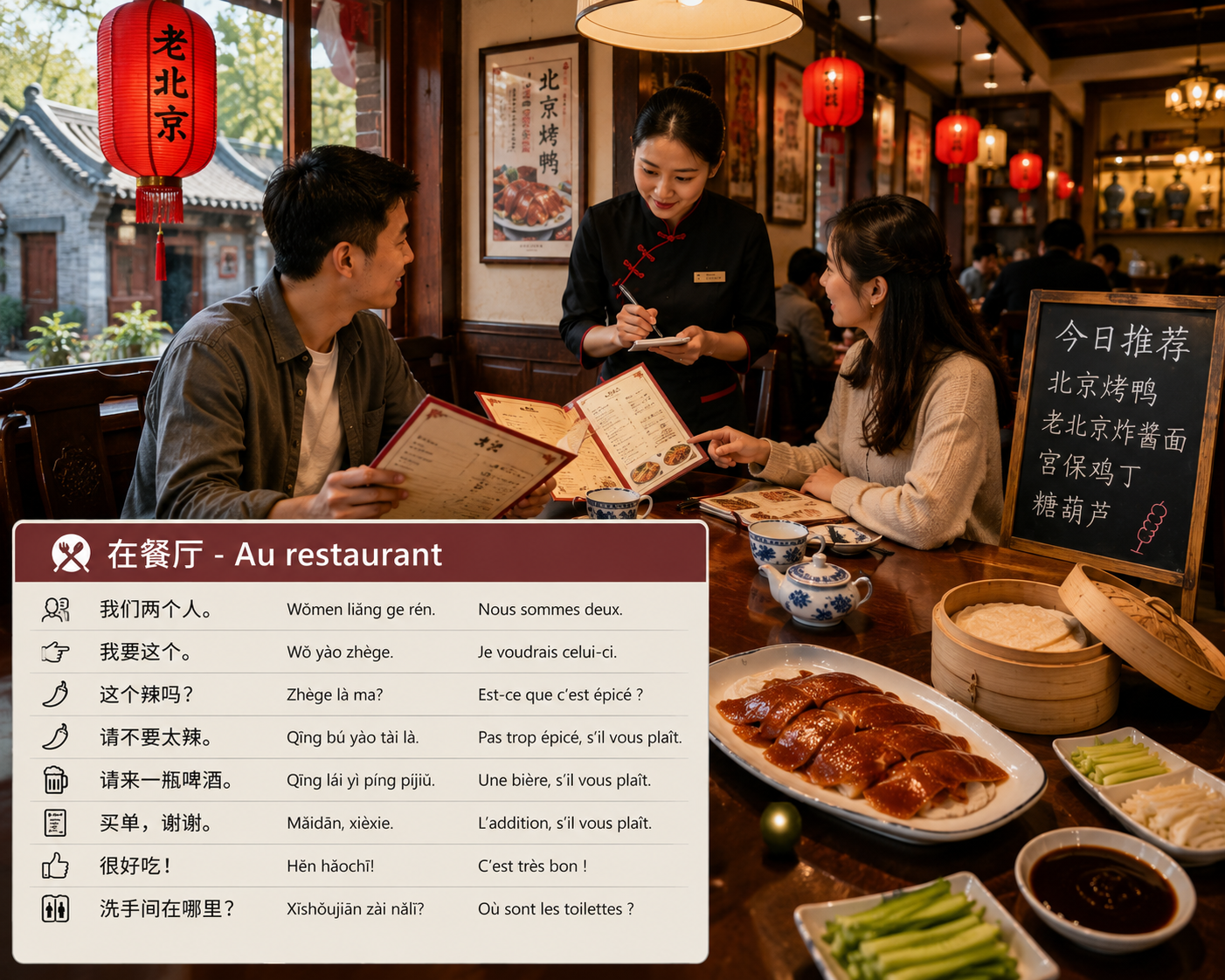 Un restaurant chinois : lieu de rencontre et de dégustation