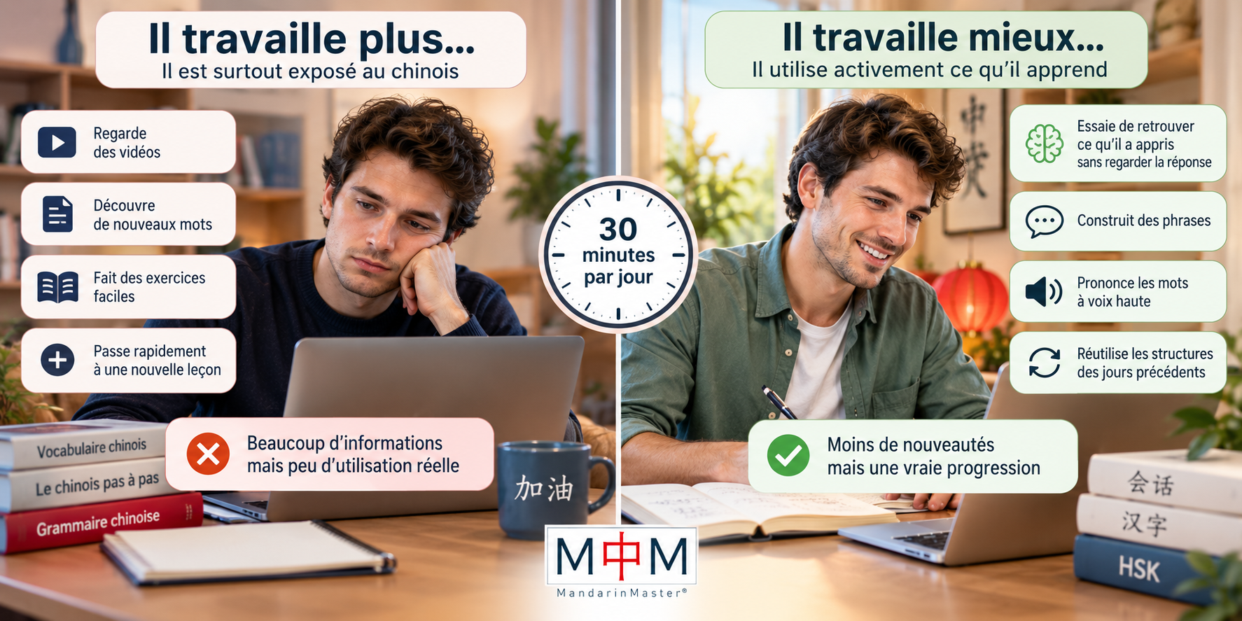 Travailler mieux n'est pas travailler plus