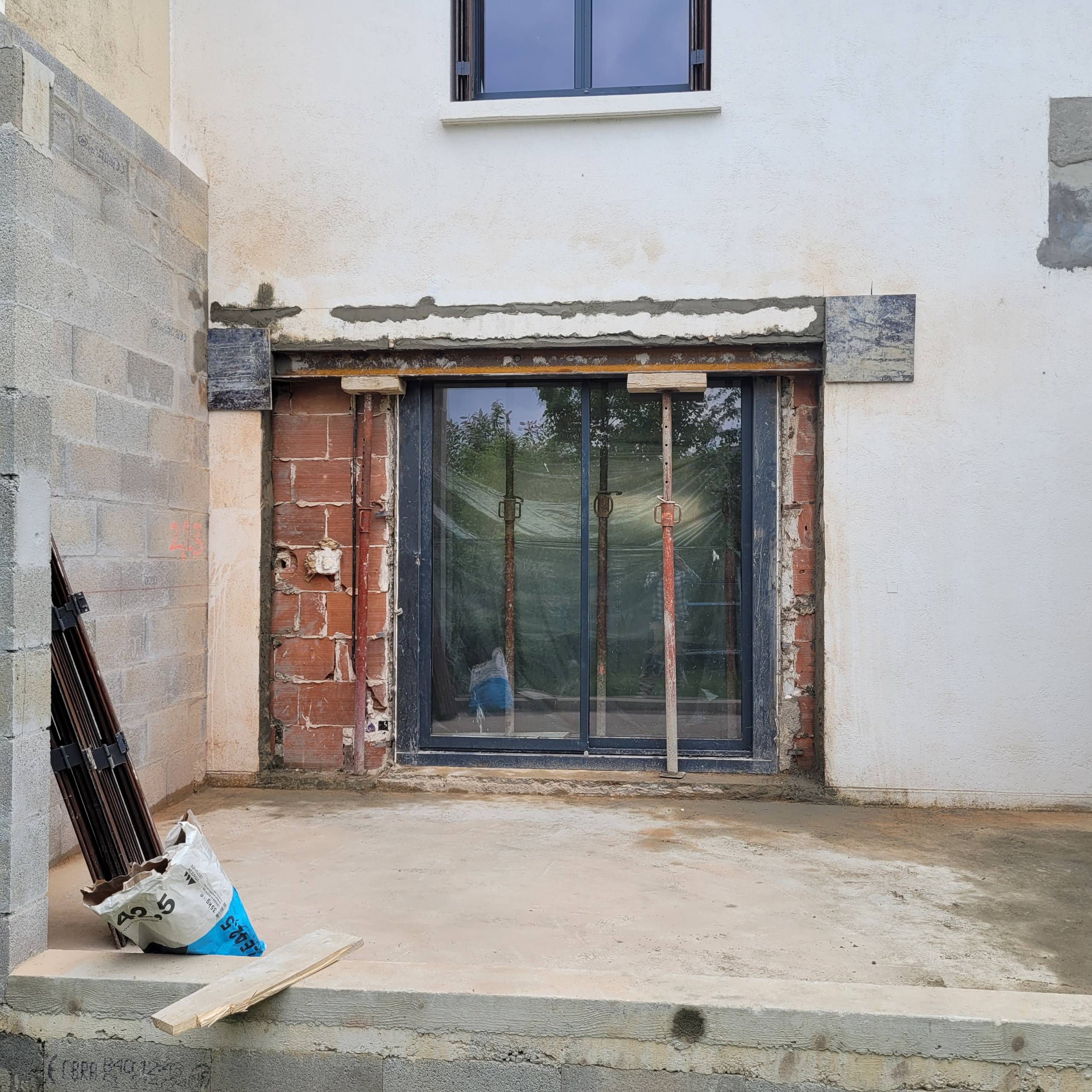 Rénovation à Rennes : Ouverture d’un Mur Porteur pour Baie Vitrée